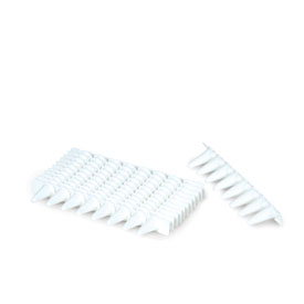 美国伯乐BIORAD 0.2ml低位8联薄壁PCR管，无盖，白色，120条/PK